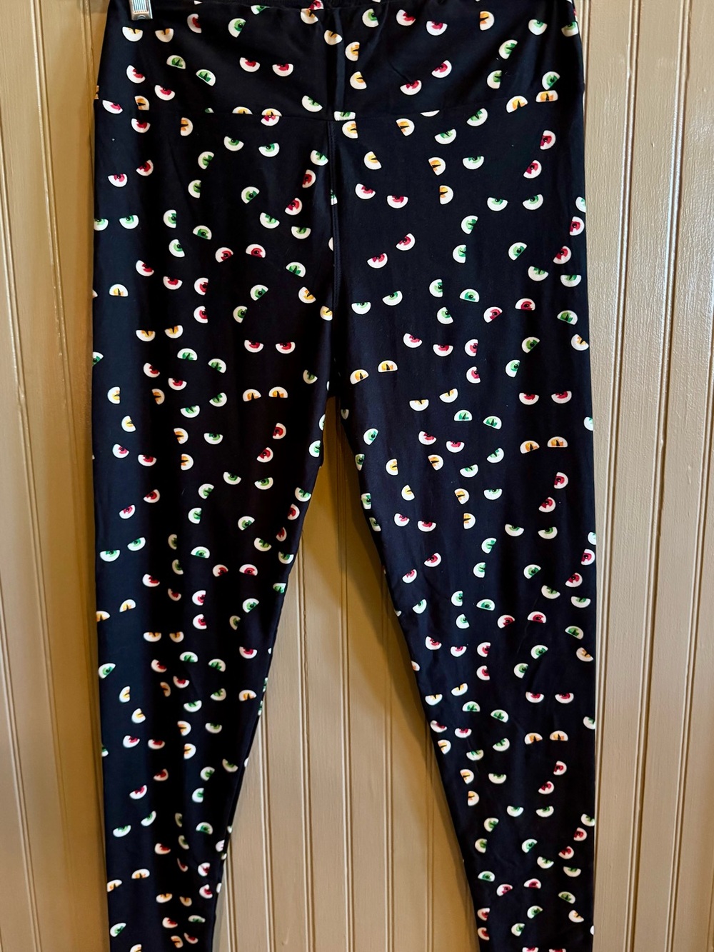LuLaRoe New Halloween eye’s black tall & curvy